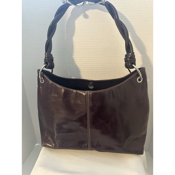 Peca & Pack Collection Purple Leather Shoulderbag - Picture 11 of 12